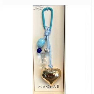 💙🔹️MACRAE🔹️ Gorgeous Heart, Fish Key Chain Bag Charm